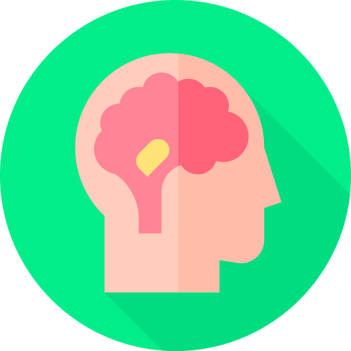 Endocrine anatomy head endocrine icon