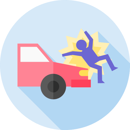 Accident transport accident insurance icon Accident transport accident insurance icon