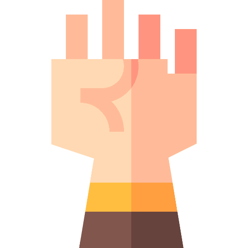 Fist raise hand hand fist icon Fist raise hand hand fist icon