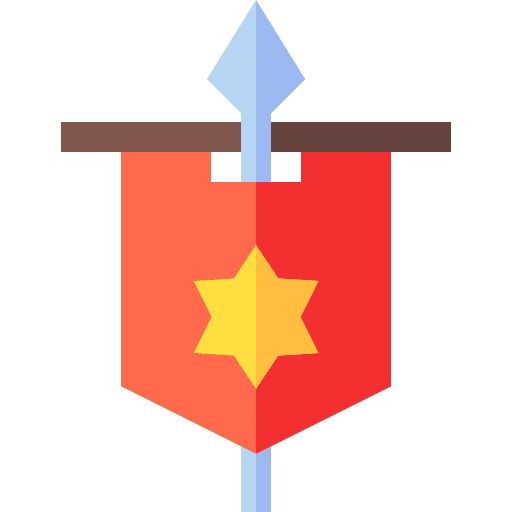 Flag flags banner ornament icon Flag flags banner ornament icon