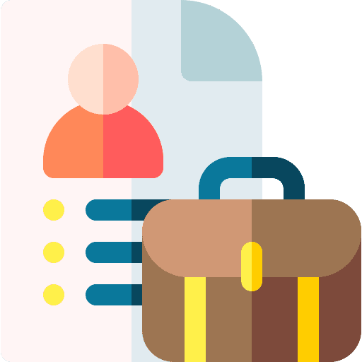 Employment work cv business and finance icon Employment work cv business and finance icon