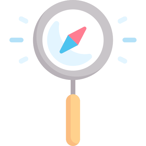 Discover navigation discover direction icon