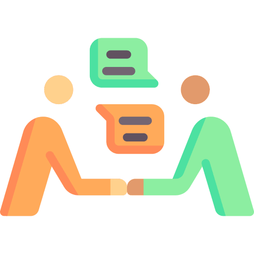 Introduction communications introduction people icon
