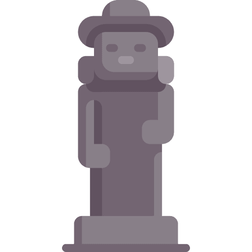 Jeju figure sculpture jeju icon