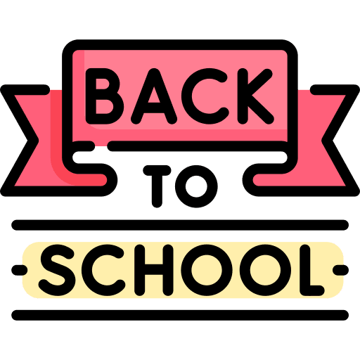 Back to school back to school study learn icon