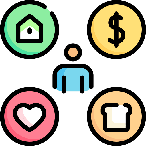Needs love wellness needs icon