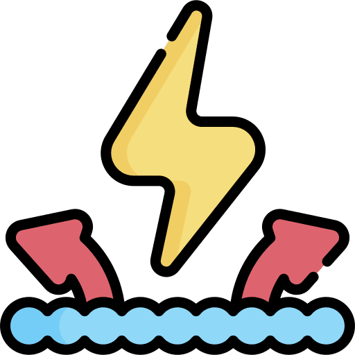 Antistatic bolt sign antistatic fabric icon