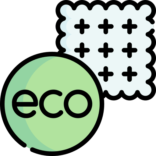 Eco friendly fabric nature eco friendly fabric organic cotton icon Eco friendly fabric nature eco friendly fabric organic cotton icon