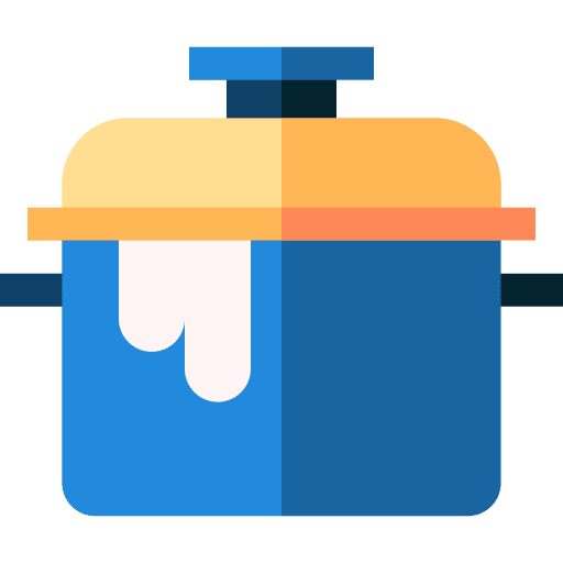Cooking saucepan food and restaurant jack pot icon