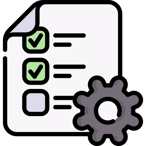 Product management checklist file check icon Product management checklist file check icon
