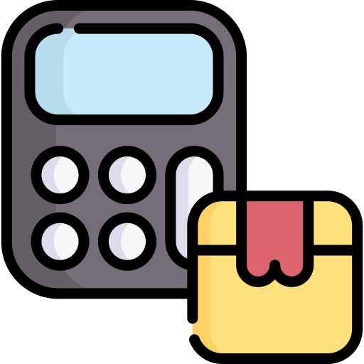 Calculate expenses money calculator icon Calculate expenses money calculator icon