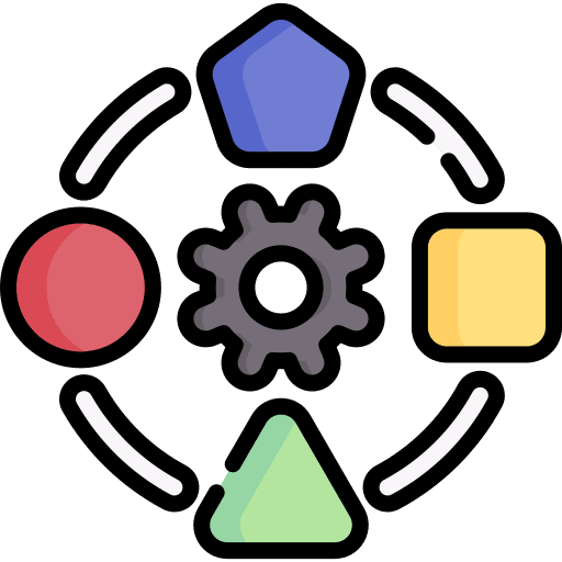 Developing developing business and finance square icon Developing developing business and finance square icon