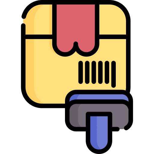 Bar code data bar code scan icon Bar code data bar code scan icon