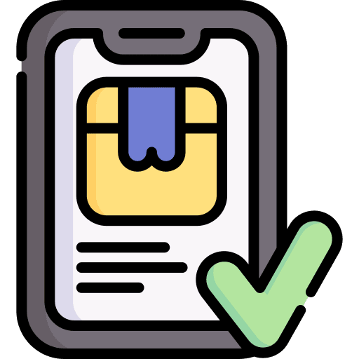 Tracking box check tracking icon Tracking box check tracking icon