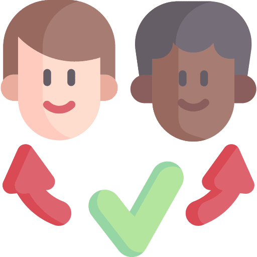 Delegate people users delegate icon Delegate people users delegate icon