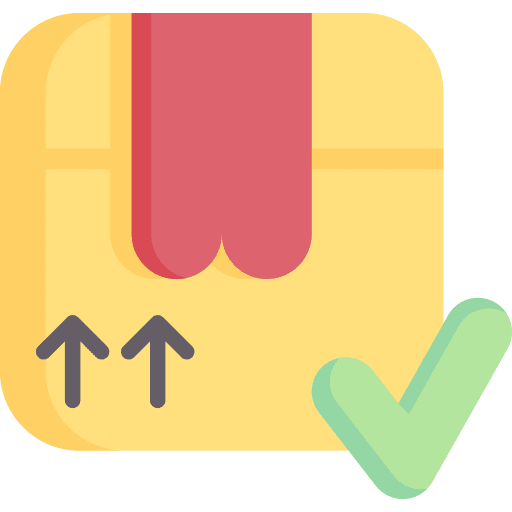 Product check box industry icon Product check box industry icon