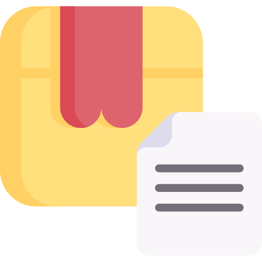 Product document shipping business and finance icon Product document shipping business and finance icon