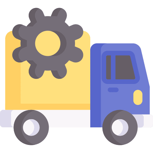 Supply supply truck shipping and delivery icon Supply supply truck shipping and delivery icon