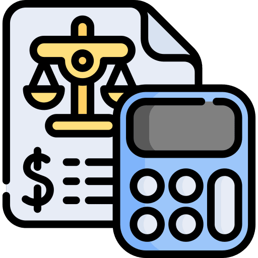 Calculate dollar calculate files and folders icon Calculate dollar calculate files and folders icon