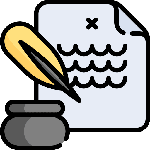 Notary inkwell files and folders notary icon Notary inkwell files and folders notary icon