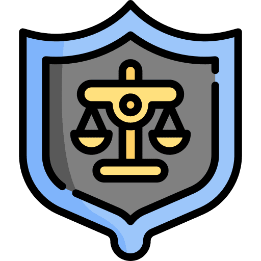 Notary notary law scale icon Notary notary law scale icon