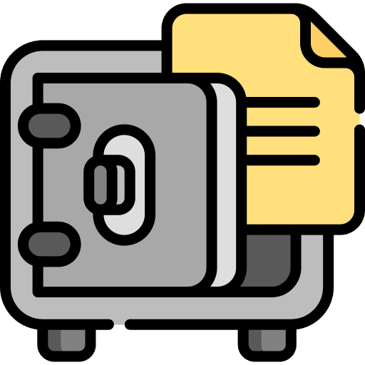 Safe box box security safe icon Safe box box security safe icon