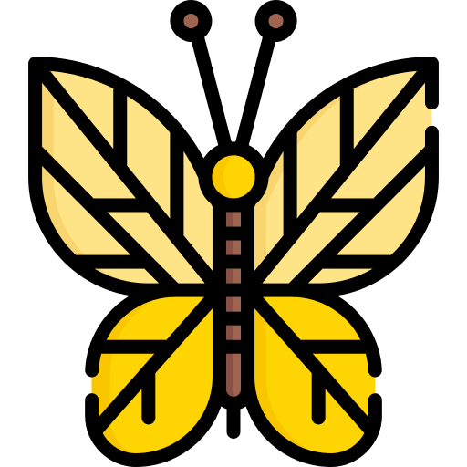 Butterfly insect animals fly icon Butterfly insect animals fly icon