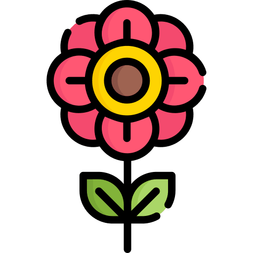 Flower petals nature flower icon