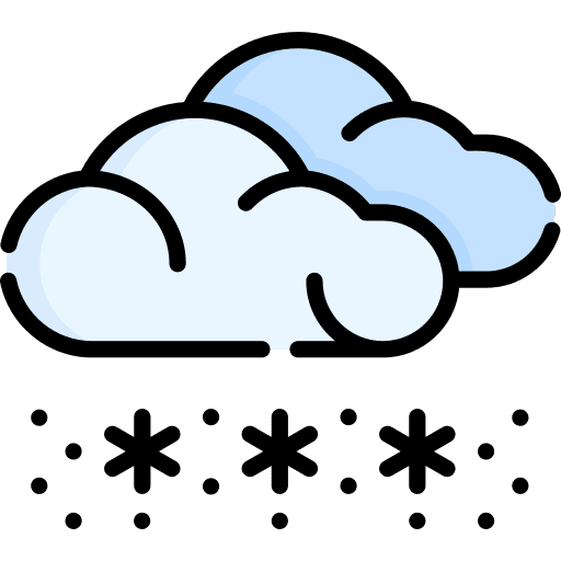 Snow weather meteorology winter icon