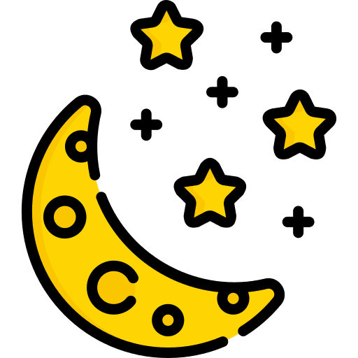 Moon sky moon and stars meteorology icon Moon sky moon and stars meteorology icon