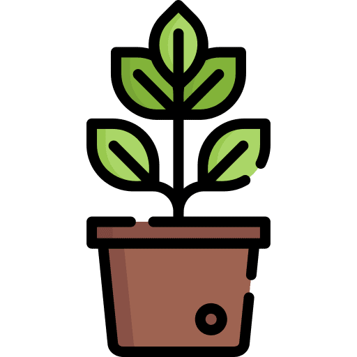 Plant nature decoration garden icon Plant nature decoration garden icon