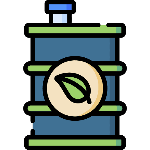 Biofuel ecology and environment eco friendly leaf icon
