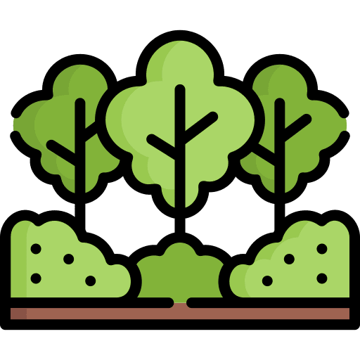 Forest woodland scenery tree icon Forest woodland scenery tree icon
