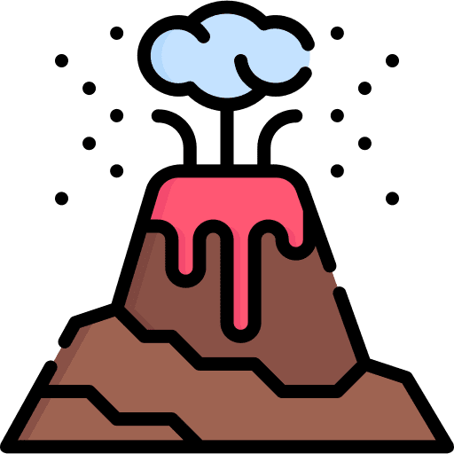 Volcano lava volcano nature icon Volcano lava volcano nature icon