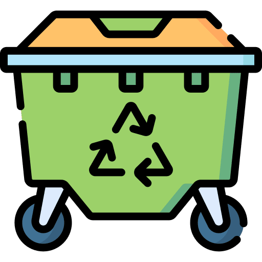 Recycle industry garbage bin icon Recycle industry garbage bin icon