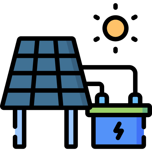 Solar energy ecology and environment solar panel renewable energy icon Solar energy ecology and environment solar panel renewable energy icon