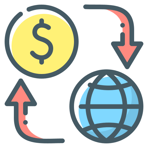 International business money international business business and finance icon