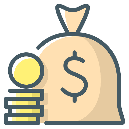 Money bag coin dollar symbol money bag icon Money bag coin dollar symbol money bag icon