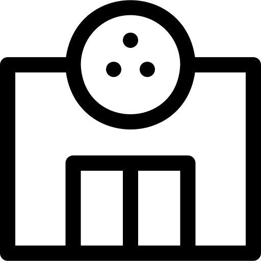 Bowling alley game bowling alley arcade icon Bowling alley game bowling alley arcade icon