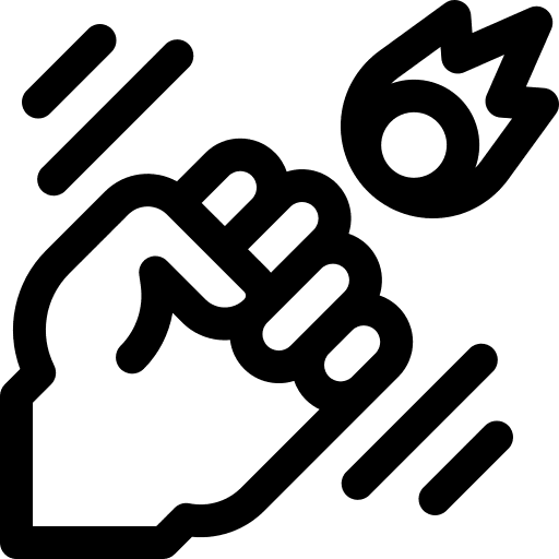 Speed speed fly flame icon