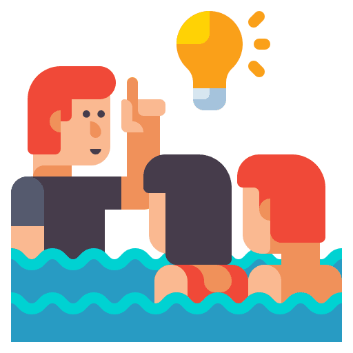 Lessons people sports and competition class icon