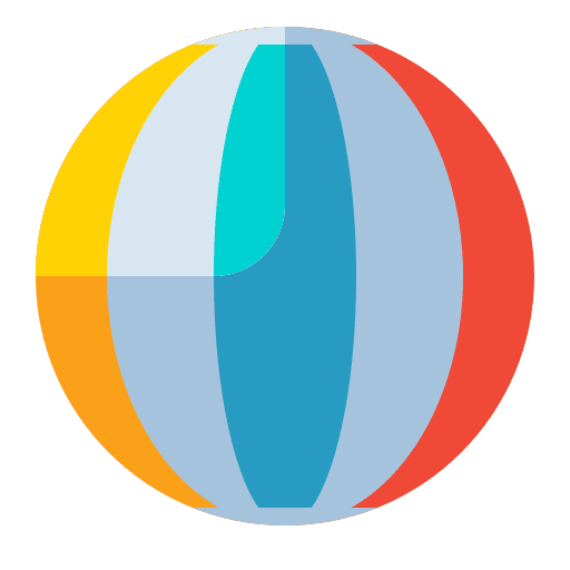 Beach ball beach ball kid and baby holidays icon