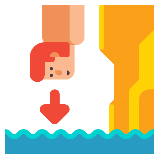 Cliff people altitude sports and competition icon