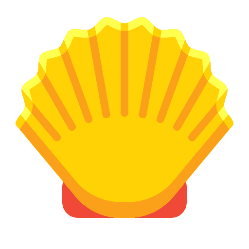 Seashell aquarium animals aquatic icon