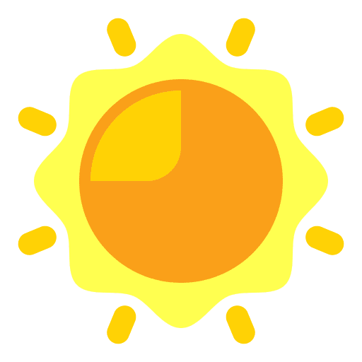 Sun sunny summer sun icon