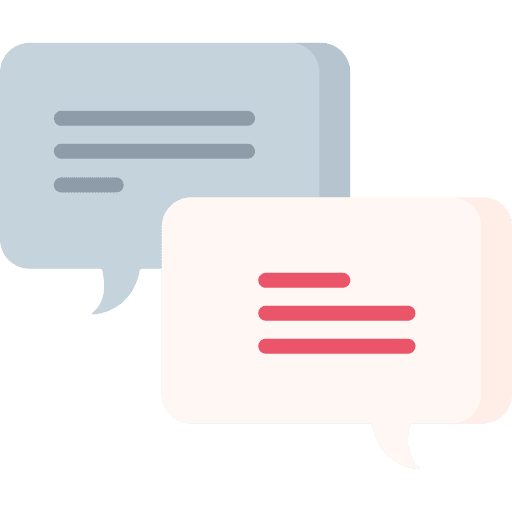 Dialogue message dialogue communications icon