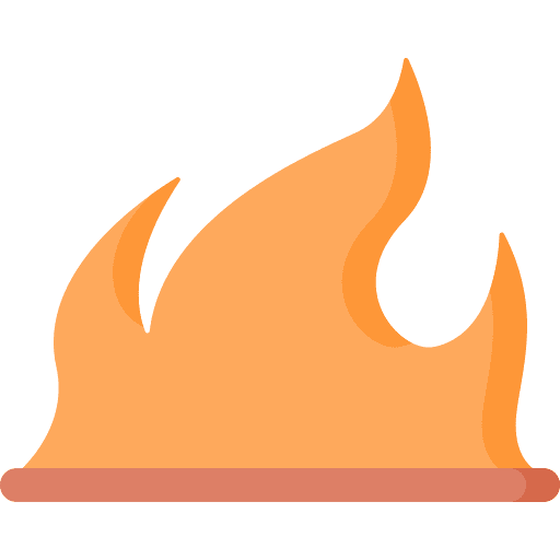 Fire miscellaneous fire burning icon