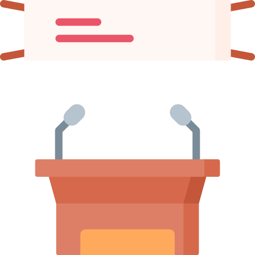 Podium communications podium lectern icon Podium communications podium lectern icon