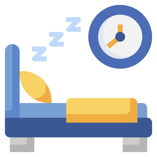 Sleeping time to sleep watch sleeping icon