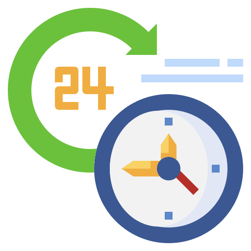 24 hours time and date info 24 hours icon 24 hours time and date info 24 hours icon